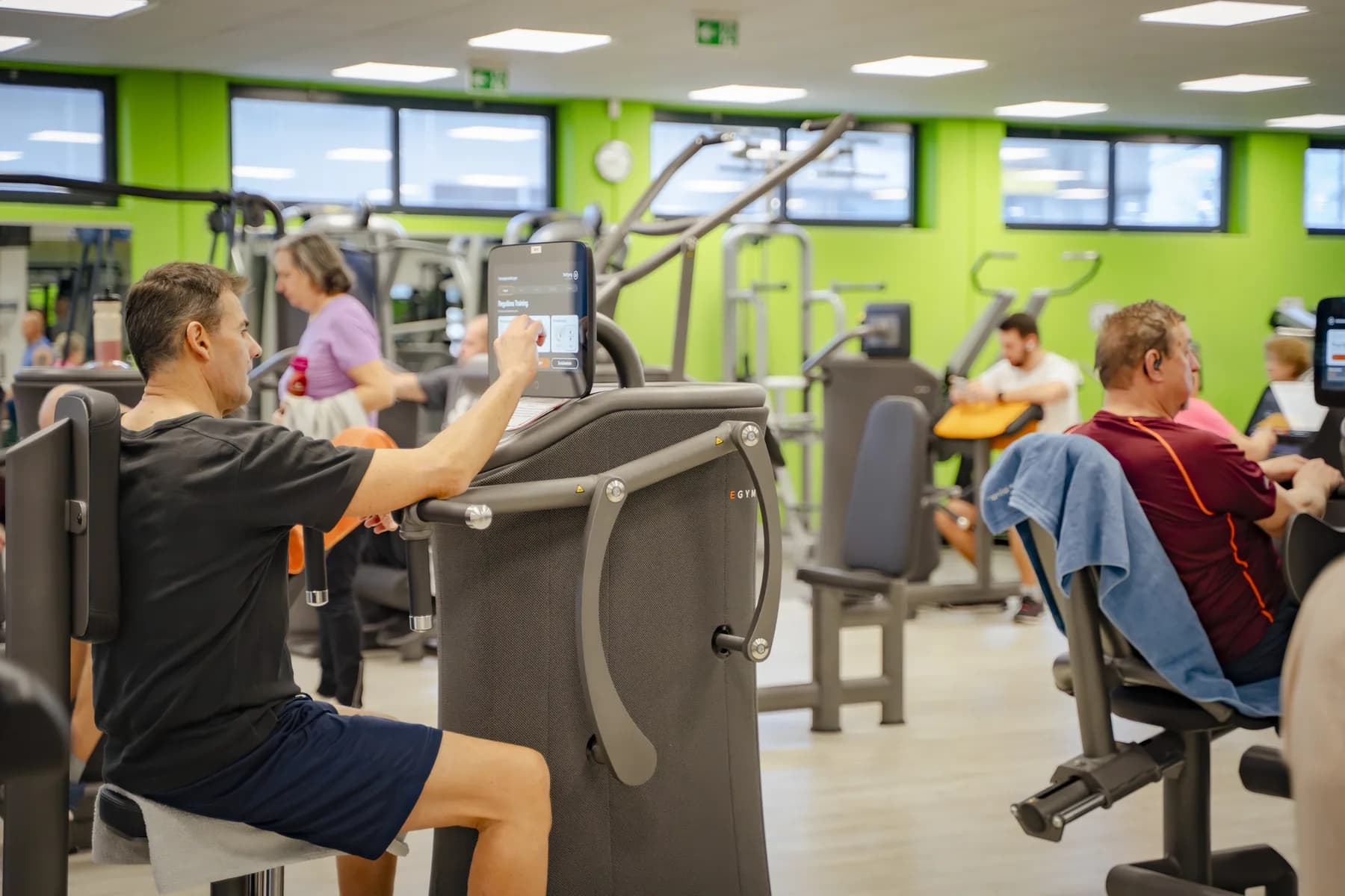 Gemeinsames Training im JETZT! Fitness- & Gesundheitszentrum
